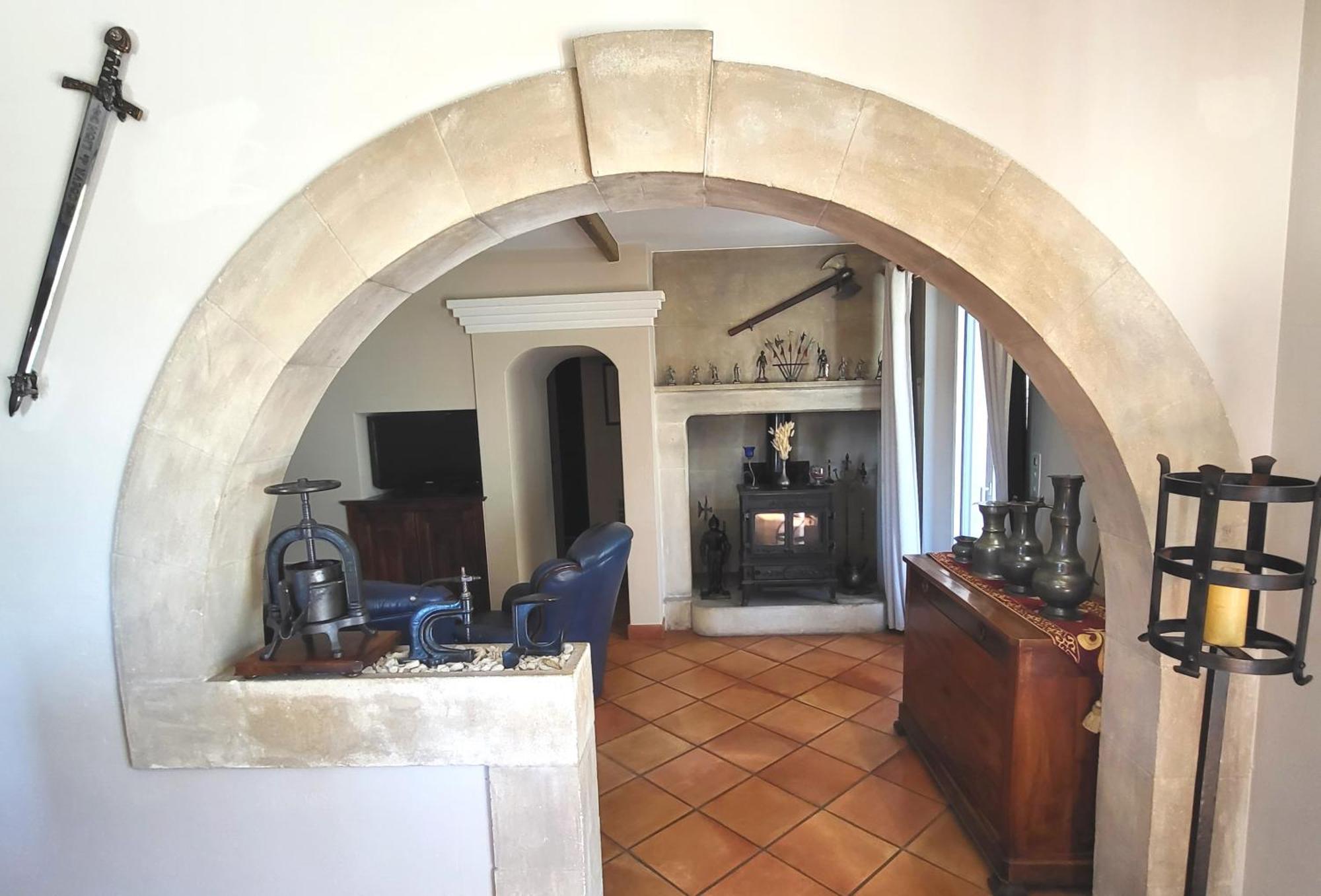 "La Massette Du Cheval Blanc" Villa De Caractere En Pierre LʼIsle-sur-la-Sorgue Exterior foto